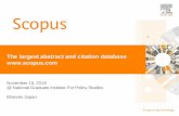 The largest abstract and citation database …2018/11/15  · Scopus | 32 Check journal metrics ②Search for a source Check CiteScore, SJR, and SNIP of a journal: SJR (SCImago Journal