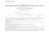 VCE Mathematical Methods (CAS) Units 3 & 4...Copyright © 2013 Neap ABN 49 910 906 643 96–106 Pelham St Carlton VIC 3053 Tel: (03) 8341 8341 Fax: (03) 8341 8300Neap Trial Exams are