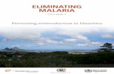 EliMinatinG Malaria - Global Health Sciences malaria case by origin of infection, i.e. imported, in-troduced,