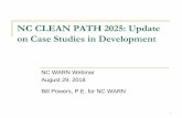 NC CLEAN PATH 2025: Update on Case Studies in Development · 8/29/2018  · sources: 1) NREL, NREL Report Shows U.S. Solar Photovoltaic Costs Continuing to Fall in 2016, September