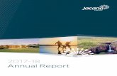 2017-18 Annual Report - Jacana Energy · Renewable energy opportunities Generation supply is the most significant cost for Jacana Energy; representing approximately 57 per cent of