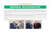 WIRSPA Meet In Jamaica, December 2019...NEWS ROUNDUP WIRSPA Meet In Jamaica, December 2019 WIRSPA directors and producers met in Jamaica last December for our bi-annual board meeting.