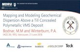 Mapping and Modeling Geochemical Dispersion Above a Till ... ... Cv Cv Cv Cv Cv Cv Cz Av GFb Av GFb