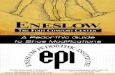 A Pedorthic Guide to Shoe Modificationsbeta.asoundstrategy.com/sitemaster/userUploads/... · — Plantar Fasciitis/heel pain — Muscular skeletal degeneration (neck, back, hips,
