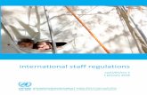 UNRWA International Staff Regulations Final · CONTENT Chapter Subject Regulations Page Authority of Regulations, Scope and Purpose, Applicability 1 I Duties, Obligations and Privileges