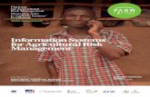 Information Systems for Agricultural Risk …...Platform for Agricultural Risk Management Managing risks to improve farmers’ livelihoods Information Systems for Agricultural Risk