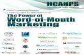 HCAHPS Breakthrough Webinar Series The Power of Word-of ... · HCAHPS Breakthrough Webinar Series – The Power of Word-of-Mouth Marketing™- R1 This workbook/brochure is proprietary,