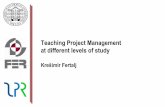 FERtalj - hu-berlin.de · 06-06 Project plan submission ... Invited lecture 15. ... Project Cost Management 30 6 Project Procurement and Supply Chains 30 6 Project Management Methods