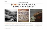A History of (UN)NATURAL DISASTERS · Amplitude - 2010 Indian Ocean Tsunami, NOAA Center for Tsunami Research "to see disasters as being natural is about as useful as a doctor signing