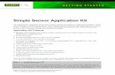 Simple Sensor Application Kit - Digi Internationalftp1.digi.com/support/documentation/0200154_a.pdf · 2010-09-16 · Cat. 5 Ethernet crossover cable. ... Rabbit 4000 Processor Easy