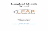 Longleaf Middle School - Richland School District Two - Home · Longleaf Middle School Angela Thom, Principal 1160 Longreen Parkway Columbia, SC 29229 Version 2015/2016 Year 4 of