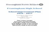 Framingham High School...This year, we have added a SLIFE (Students with Limited or Interrupted Formal Education) teacher and have worked with College and Career Readiness consultant,