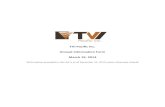 TVI Pacific Inc. Annual Information Form March 19, 2014s1.q4cdn.com/531881216/files/doc_financials/FINALA... · TVI's affiliate, TVI Resource Development (Phils.), Inc. (“ TVIRD