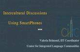 Intercultural Discussions using SmartPhonescoil.suny.edu/sites/default/files/belmonti_coil_2016.pdf · Teaching and assessing intercultural communicative competence. Clevedon, UK: