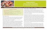 WASHINGTON STATE UNIVERSITY EXTENSION FACT SHEET • … · Vegetables: Growing Squash in Home Gardens WASHINGTON STATE UNIVERSITY EXTENSION FACT SHEET • FS087E Introduction There