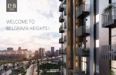 WELCOME TO BELGRAVIA HEIGHTS I - D&B Properties · 2020-05-12 · Burj Al Arab 18 minutes Palm Jumeirah 25 minutes Dubai International Airport 32 minutes Dubai South 10 minutes Dubai