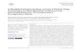 A Modified Limberg Flap versus Z Plasty Flap Technique in … · 2018-07-12 · Figures 6-10). Postoperative management: Included postoperative antibiotics, analgesics, daily dressing