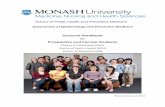 DEPM Information Handbook - Monash University · Located with DEPM, and led by Prof Susan Davis, the group undertakes research and provides education about common health issues that