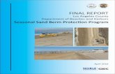 Los Angeles County Department of Beaches and Harbors ...file.lacounty.gov/...LA_Berms_Final_Rev15Apr2016.pdf · The purpose of this analysis is to review the Department’s winter