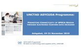 UNCTAD ASYCUDA Programme - UNECE€¦ · UNCTAD ASYCUDA approach to Electronic Data Exchange WCO DM BPM SSD. SECURE E-BORDERS STREAMLINED SUBMISSION AND INFORMATION SHARING Secure