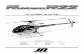 .46–.50 ASSEMBLY INSTRUCTIONS · .46–.50 ASSEMBLY INSTRUCTIONS ERGO SPECIFICATIONS Overall Length 46.25" Overall Height 16.50" Main Rotor Diameter 52.75" Tail Rotor Diameter 9.17"