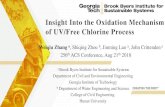 Insight Into the Oxidation Mechanism of UV/Free Chlorine Process · 2018-08-27 · Insight Into the Oxidation Mechanism of UV/Free Chlorine Process Weiqiu Zhang a, Shiqing Zhou b,
