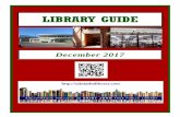 LIBRARY GUIDE0104.nccdn.net/1_5/118/1e0/373/2017-12_Guide.pdfFrench Monthly Activity: Saturday, December 16 @ 2:30pm Ages 5-7. In partnership with the Saint John Newcomers Centre,