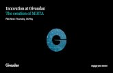 Innovation at Givaudan - F&A Next · 10-05-2019  · Confidential and proprietary business information of Givaudan 8 The MISTA ecosystem Inter-dependent and hyper-connected Founding