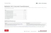Bulletin 1411 Current Transformers Technical Data · Rockwell Automation Publication 1411-TD001A-EN-P - August 2013 5 Bulletin 1411 Current Transformers 1411-125 Dimensions and Accuracy