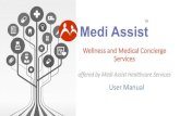 Wellness and Medical Concierge Services · 2016-04-01 · Wellness and Medical Concierge Services offered by Medi Assist Healthcare Services User Manual . Log on to Medi Assist Online