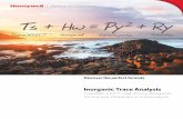 Discover the perfect formulachemtek.co.in/Products-Pdf/Inorganic-Trace-Analysis-2017.pdf · method of choice for the decomposition of organic impurities in aqueous solutions . The