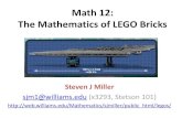 Math 12: The Mathematics of LEGO Bricks...–Lego Batman Movie, Lego Ninjago (new one in Feb)…. •Presentations / Events –History of Legos, Games, Challenges Always feel free