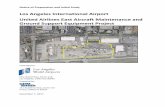 Los Angeles International Airport Aircraft …...Los Angeles International Airport United Airlines East Aircraft Maintenance and Ground Support Equipment Project Lead Agency: One World