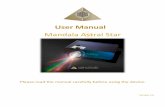 User Manual - lmapp.delmapp.de/UserManualForMainWebsite/MandalaAstral... · Mandala Astral Star produces fractal light fields carrying precise informational resonances, interacting