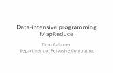 Data-intensive programming MapReducedip/slides/slides2.pdf · 2016-09-09 · public class MyMapper extends Mapper