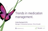 Trends in medication management. - TELUS Health · Brand Crestor Generic Crestor $86 $29 $387 Impact of generic substitution type –Crestor st imant ) Generic substitution type Suggested