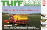 A cut above the rest Pitch carpet's annual deep clean STON cover … · 2016-12-08 · Pitch carpet's annual deep clean STON cover A 3G synthetic pitch at Loughborough University,