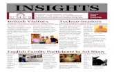 INSIGHTS - University of Maryland Eastern Shore€¦ · present a well-traveled resume to prospective employers once she graduates. Recent English Alumni Update Did you know… Kayla
