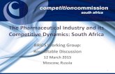 The Pharmaceutical Industry and its Competitive …en.fas.gov.ru/upload/documents/The Pharmaceutical...The Pharmaceutical Industry and its Competitive Dynamics: South Africa BRICS
