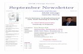 AIChE Chicago Section September Newsletter · Date: Wednesday, September 9, 2015 Address: 5509 Park Place, Rosemount, IL Cost: AIChE Global and Local Section Member: $40 AIChE Global
