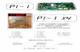 PI-1 replacement board - Big Daddy Enterprisesbigdaddy-enterprises.com/ProductPages/manual_PI-1X4_en.pdf · PI-1 and PI-1 X4 CPU Boards Manual Rev. 1.11E THE ULTIMATE BOARDS!! First