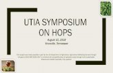 UTIA Symposium on Hops - University of Tennessee systemTennessee have spurred interest in local hops (and barley) production. Germany is the leading producer of hops followed by US