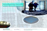Make Flooring Less Boring with Syncros!...With the huge number of visitors experienced by shopping centres, entrance matting has to stand the test of all kinds of foot borne dirt and