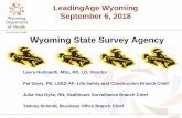 Wyoming State Survey Agency · 17.0% K0351 Sprinkler System- Installation 19.5% K0916 Electrical Systems- Essential Electric Systems 16.7% K0345 Fire Alarm System- Testing and Maintenance