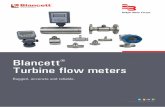 Blancett Turbine flow meters - IIT Fluidtechnik GmbHiitfluid.com/docs/references/3_6.pdf · 2019-04-03 · Blancett® 1200 turbine flow meters for highly corrosive environments –