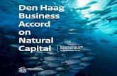 Den Haag Business Accord on Natural Capital - actiam · The Den Haag Business Accord on Natural Capital marks the end of Platform Biodiversity, Ecosystems and Economy (Platform BEE).