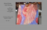 Recent Works Carol Giannasi - Antioch Fine Artsantiochfinearts.org/wp-content/...Recent-Works.pdf · Recent Works Carol Giannasi Red Moons Rising 2018 Acrylic on manta 36’’ x