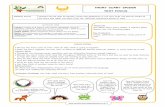 HSS text focus€¦ · HAIRY SCARY SPIDER TEXT FOCUS Session Focus Children will be able to identify rhyme and alliteration in the text. They will discuss morals of the story and