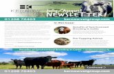 July/August NEWSLETTER! · ensure success when farmers are trying to get their ewes in lamb. To produce a healthy lamb crop next spring, we need both the ewes and the rams to be in