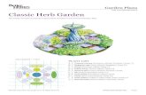 Classic Herb Garden Plan PDF€¦ · Classic Herb Garden Plan Classic Herb Garden Ten kinds of herbs surround a decorative sundial in this 6-foot-diameter bed. PLANT LIST A. 3 Creeping